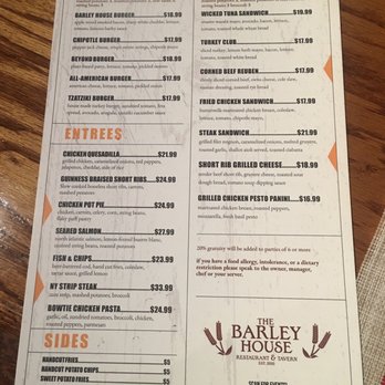 The Barley House - Bars Near Me - Thornwood, New York The Barley House - Bars Near Me - Thornwood, New York
