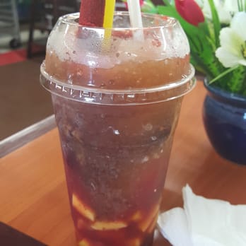 Conchita's Fruits - a drink in a plastic cup - New American Near Me - Los Angeles, California