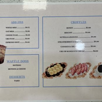 Dreamy Tea - Menu - Desserts Near Me - Winter Garden, Florida