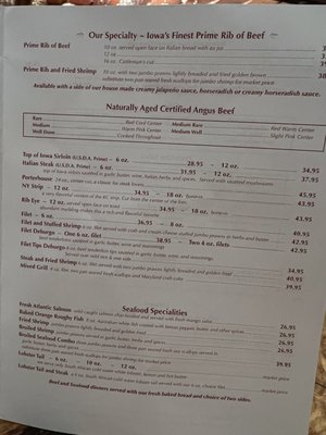 Menu photo 4 Big Steer Restaurant & Lounge Altoona, IA Menu photo 4 Big Steer Restaurant & Lounge Altoona, IA