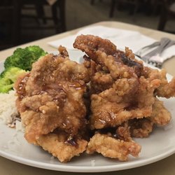 Crispy honey pork