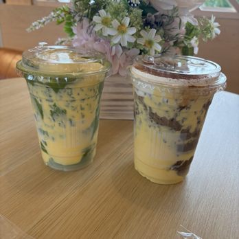 Tram Cream Coffee - Banacha {banana matcha} & Tiramisu Cream Latte - Coffee & Tea Near Me - Stockton, California Tram Cream Coffee - Banacha {banana matcha} & Tiramisu Cream Latte - Coffee & Tea Near Me - Stockton, California