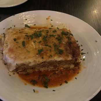 Olive Pit Grill -  Brea - Pastitsio. - Greek Near Me - Brea, California