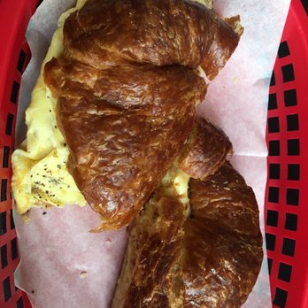 Caspian - Egg and cheese croissant sandwich - Breakfast & Brunch Near Me - Providence, Rhode Island