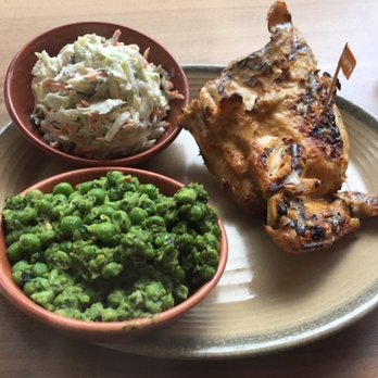 Nando's Peri-Peri - Grilled 1/4 chicken with mashed peas (good!) and cole slaw - Chicken Shop Near Me - Rosslyn, Virginia Nando's Peri-Peri - Grilled 1/4 chicken with mashed peas (good!) and cole slaw - Chicken Shop Near Me - Rosslyn, Virginia