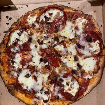 West End Pizza - Gluten free meat lovers - Pizza Near Me - Fairfield, Vermont West End Pizza - Gluten free meat lovers - Pizza Near Me - Fairfield, Vermont