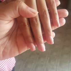 Nail Spa - Supposed "matte " finish