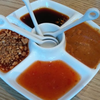 Thai Mango - Appetizet platter sauce - Thai Near Me - Sandy, Utah