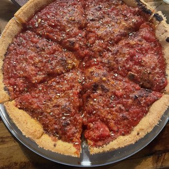 The Underground Pizza - Deep dish cheese small pie - Pizza Near Me - Palm Beach Gardens, Florida The Underground Pizza - Deep dish cheese small pie - Pizza Near Me - Palm Beach Gardens, Florida