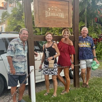 El Barracuda - Full and happy after a great meal! - Seafood Near Me - Nuevo Vallarta, NAY