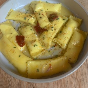 Lilia - Sheeps Milk Cheese Filled Agnolotti - Italian Near Me - Brooklyn, New York Lilia - Sheeps Milk Cheese Filled Agnolotti - Italian Near Me - Brooklyn, New York