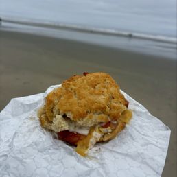 Biscuit bacon sandwich Biscuit bacon sandwich