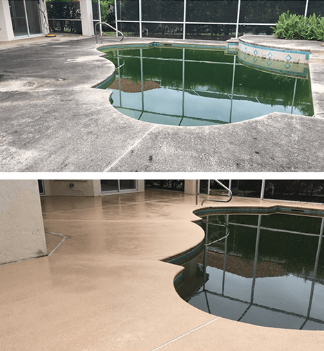 Slide of A1 Pressure Washing services