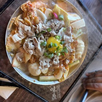 Tasty Pot - Kimchi dumpling hot soup - Taiwanese Near Me - San Jose, California