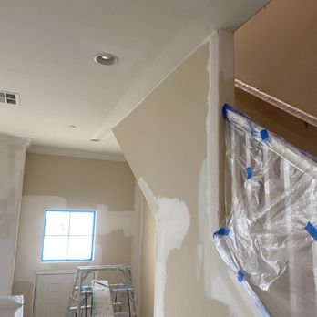AQ Finish Carpenter - They patched up the cracks before applying texture - General Contractors Near Me AQ Finish Carpenter - They patched up the cracks before applying texture - General Contractors Near Me