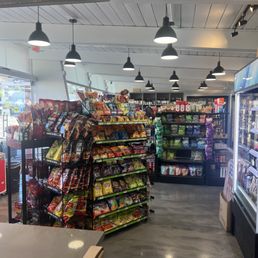 a view of a grocery store a view of a grocery store