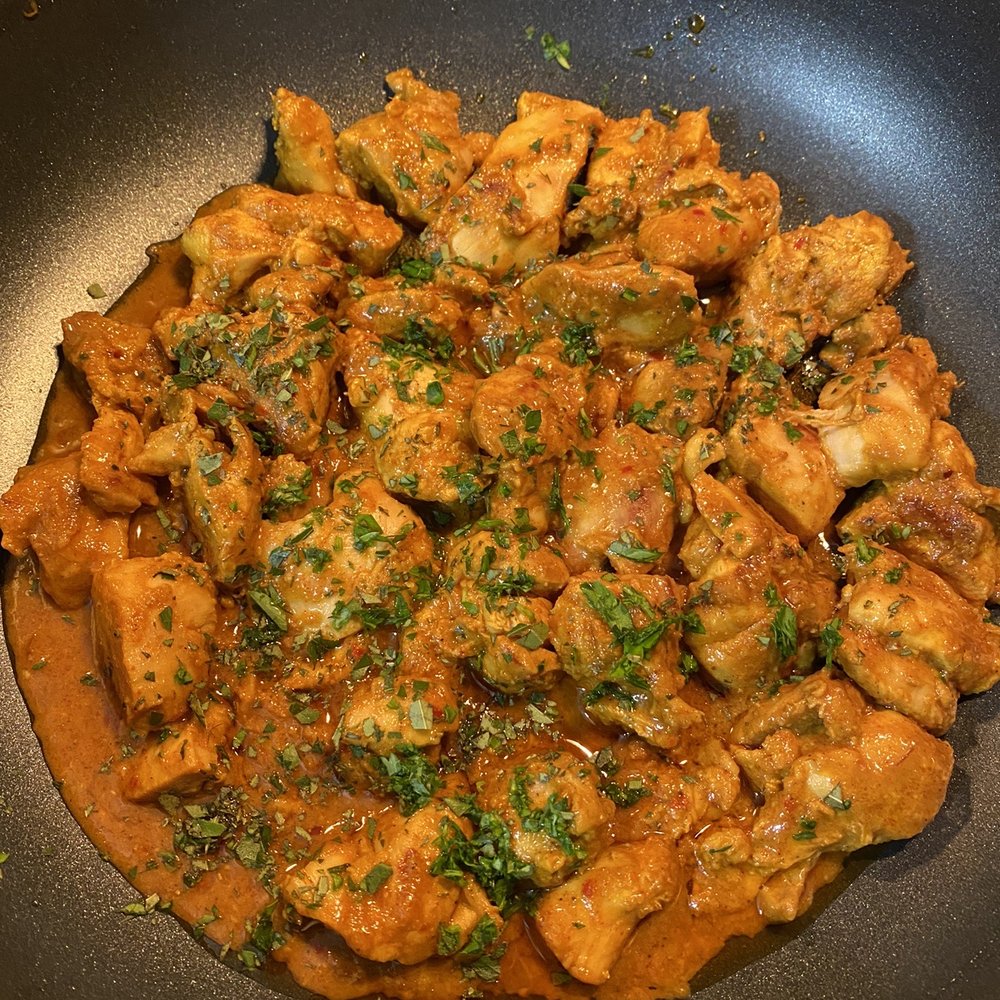 My first time cooking Chatpata Chicken using ingredients I purchased from Cherians International Fresh Market. My first time cooking Chatpata Chicken using ingredients I purchased from Cherians International Fresh Market.