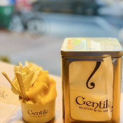 Gelateria Gentile - Passion fruit and grapefruit sorbet