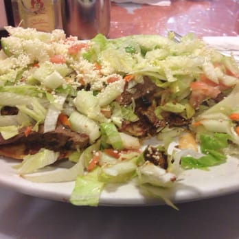 Las Perlas - Enchiladas de Bistec.  Unique flavored cheese and nicely seasoned beef. - Spanish Near Me - Queens, New York