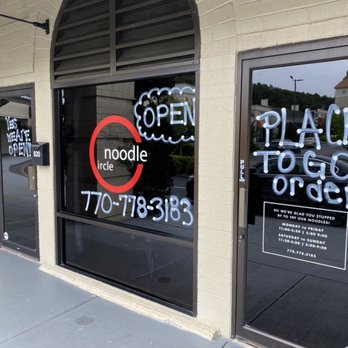Circle Noodle - OPEN for Take Out - Japanese Near Me - Roswell, Georgia Circle Noodle - OPEN for Take Out - Japanese Near Me - Roswell, Georgia