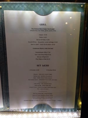Menu photo 6 Avenue London, XGL