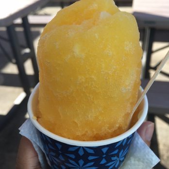 Waiola Shave Ice - Passion fruit shaved ice. - Ice Cream & Frozen Yogurt Near Me - Honolulu, Hawaii Waiola Shave Ice - Passion fruit shaved ice. - Ice Cream & Frozen Yogurt Near Me - Honolulu, Hawaii