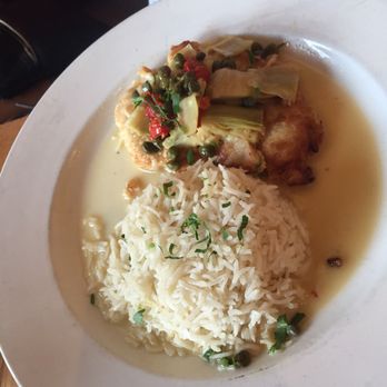 Sitti - Artichoke chicken with basmati rice - Lebanese Near Me - Raleigh, North Carolina