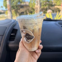 Black Sesame White Chocolate Mocha