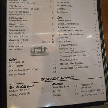 Canalside - Menu - Seafood Near Me - Port Colborne, Ontario