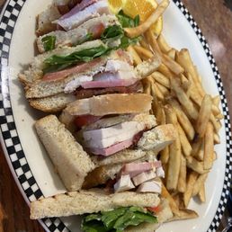 Turkey Club Sandwich Turkey Club Sandwich