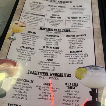 Murrieta's Mexican Restaurant - Menú - Mexican Near Me - Bonita, California