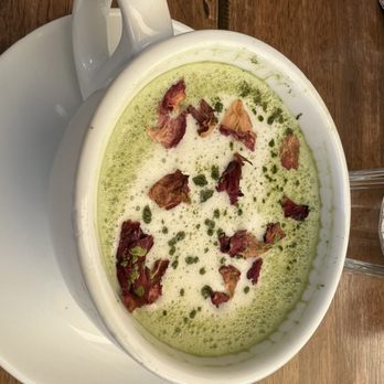 Blu Jam Cafe - Matcha Rose Latte - Breakfast & Brunch Near Me - Sherman Oaks, California Blu Jam Cafe - Matcha Rose Latte - Breakfast & Brunch Near Me - Sherman Oaks, California