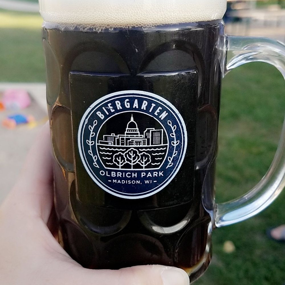 Biergarten at Olbrich Park - Dark lager - Beer Gardens Near Me - Madison, Wisconsin