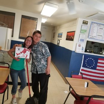 Famous Philly's - Our boy has a crush on the lady - Burgers Near Me - Fort Mohave, Arizona
