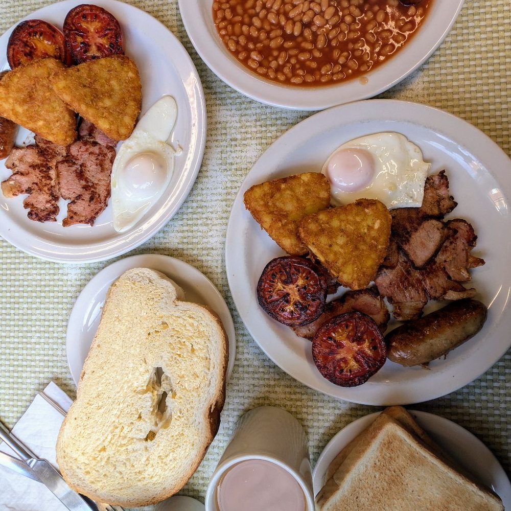 Traditional English Breakfast / IG @mwy.eats