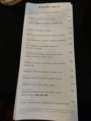 Menu photo 5 Sushi Aka Suffolk, VA
