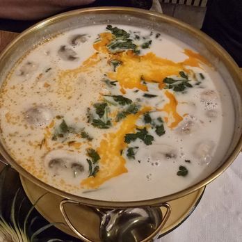 Sticky Rice Thai - Tom kha soup bowl - Thai Near Me - San Jose, California