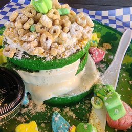 Seasonal Lucky Green Pancakes