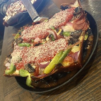 Red Plum Pizza And Pasta - Medium Supreme Detroit pizza - Italian Near Me - Warren, Ohio Red Plum Pizza And Pasta - Medium Supreme Detroit pizza - Italian Near Me - Warren, Ohio