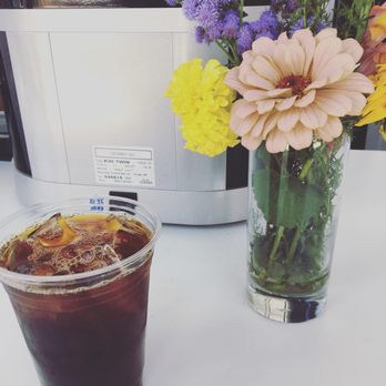 Press Cafe - Iced coffee was great - Cafes Near Me - Ithaca, New York