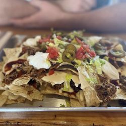 Michigan Moonshine Distillery - BBQ Nachos