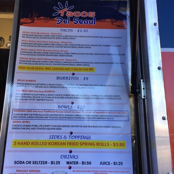 Tacos Del Seoul - Food Trucks Near Me