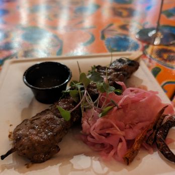 Lao’d Bar - Beef skewers. Very tough - Cocktail Bars Near Me - Austin, Texas Lao’d Bar - Beef skewers. Very tough - Cocktail Bars Near Me - Austin, Texas
