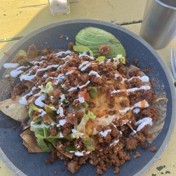 Pilot Light - Huevos Rancheros nachos - Breakfast & Brunch Near Me - Half Moon Bay, California