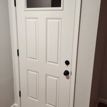 Pacific Doorcraft - Fiberglass solid core front door. - Door Sales/Installation Near Me - San Jose, California