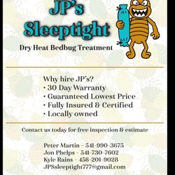 JPs Sleep Tight