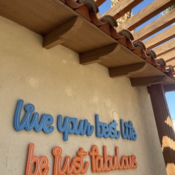 Just Fabulous - Super cute sign outside of the doors - Cards & Stationery Near Me - Palm Springs, California
