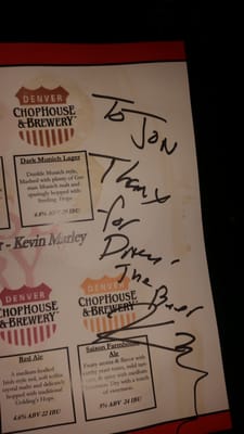 Menu photo 8 ChopHouse & Brewery Denver, CO