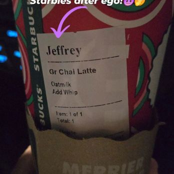 Starbucks - Mmhmmm... oh and my high school friend Shauna (she baptized me with it!) - Coffee & Tea Near Me - San Diego, California