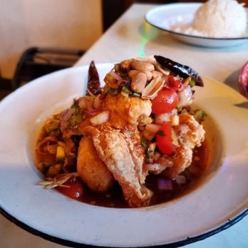 Rim Tanon - Fried Red Snapper (close up) - Thai Near Me - Houston, Texas Rim Tanon - Fried Red Snapper (close up) - Thai Near Me - Houston, Texas